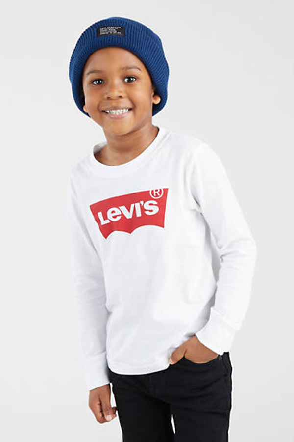 Camiseta infantil Batwing - Hombre - 8A - Blanco / White