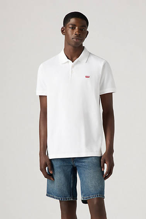Polo Housemark - Hombre - S - Blanco / White + Outlet Pique