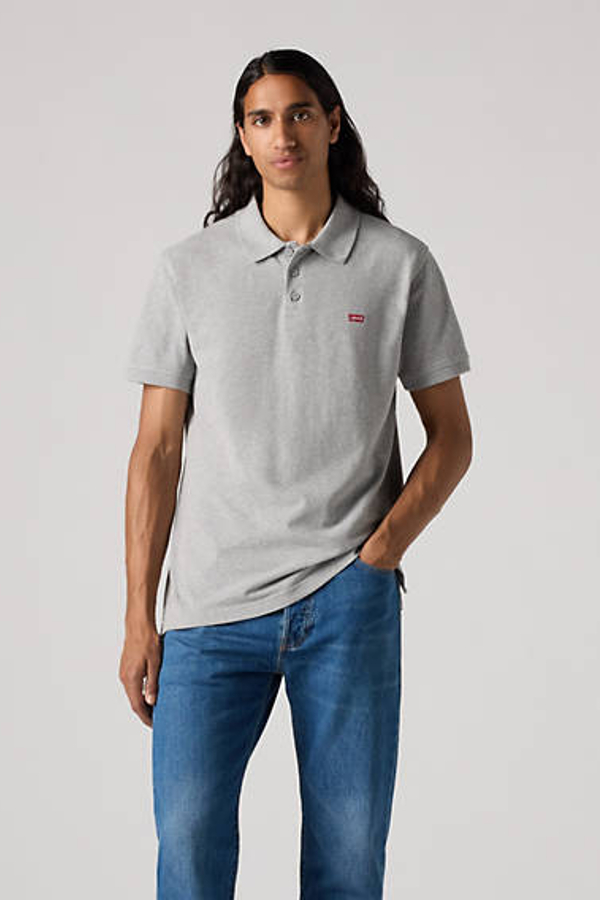 Polo Housemark - Hombre - S - Gris / Idtone Grey Heather Outlet Pique