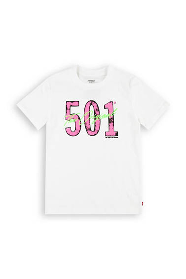 Camiseta 501 The Original - Chicos - 14A - Blanco / Bright White