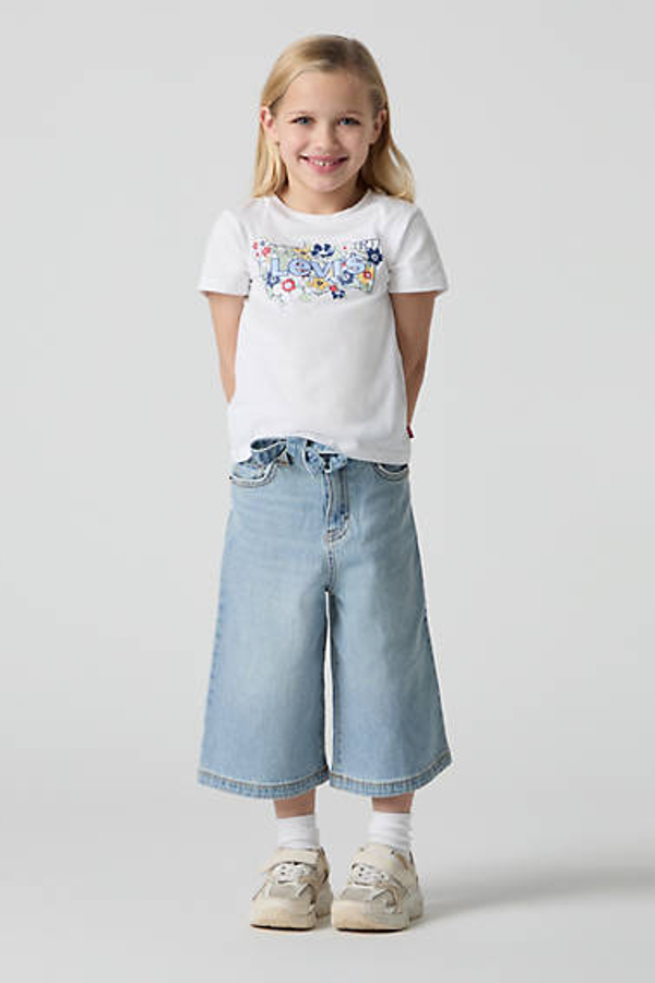 Vaqueros Culotte XL infantiles - Chicas - 8A - Azul / Free Spirit