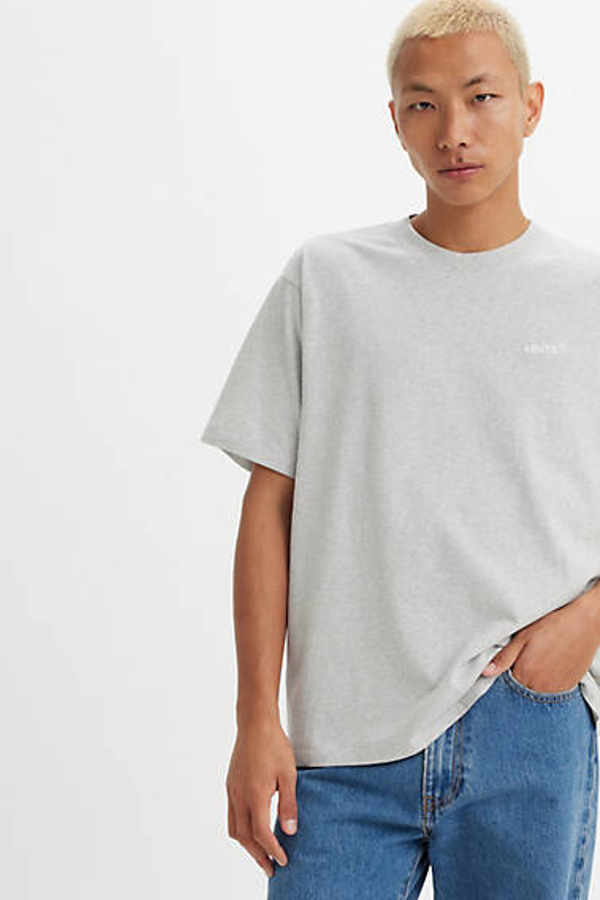 Camiseta Levi's Red Tab Vintage - Hombre - XS - Gris / Light Mist Heather