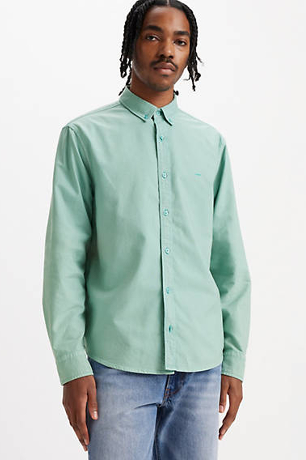 Camisa de botones Authentic - Hombre - XS - Verde / Robson Aquifer Garment Dye