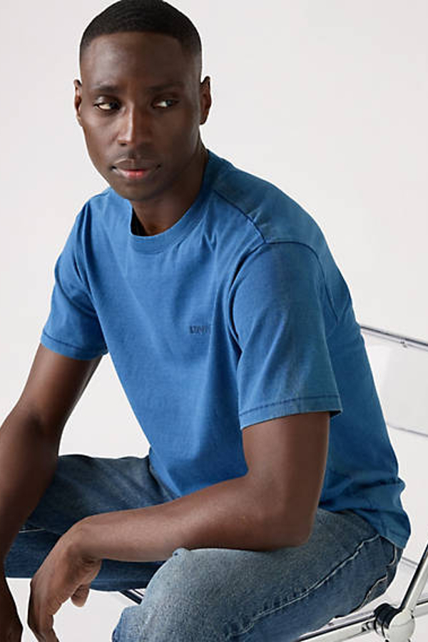 Camiseta Red Tab Vintage - Hombre - XL - Azul / True Indigo Mid Indigo Jersey