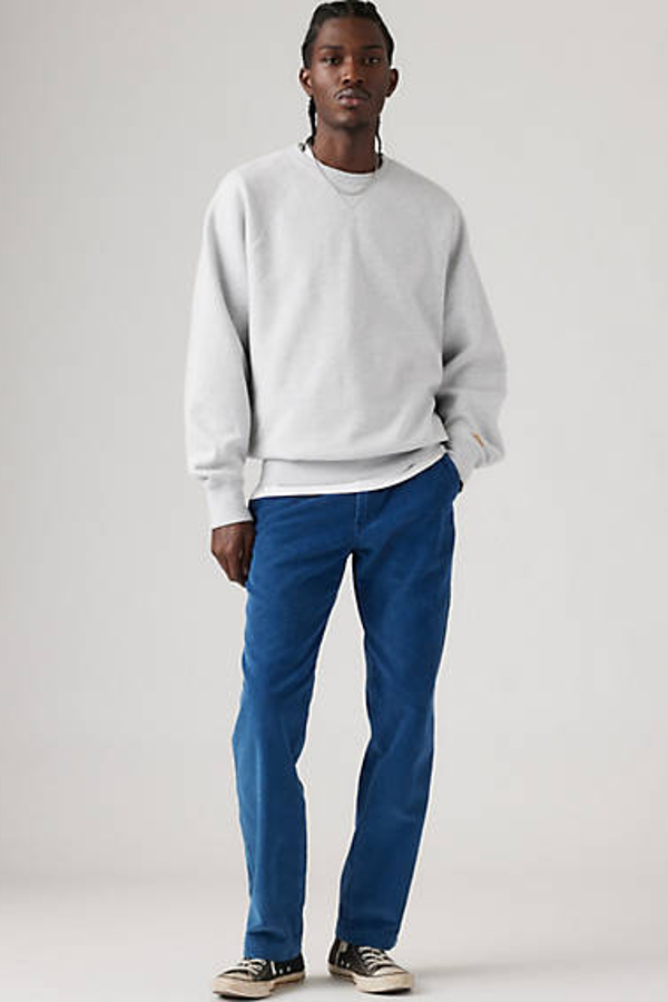 Pantalones de pana rectos XX Chino Authentic - Hombre - 31X32 - Azul / Enzo Cord