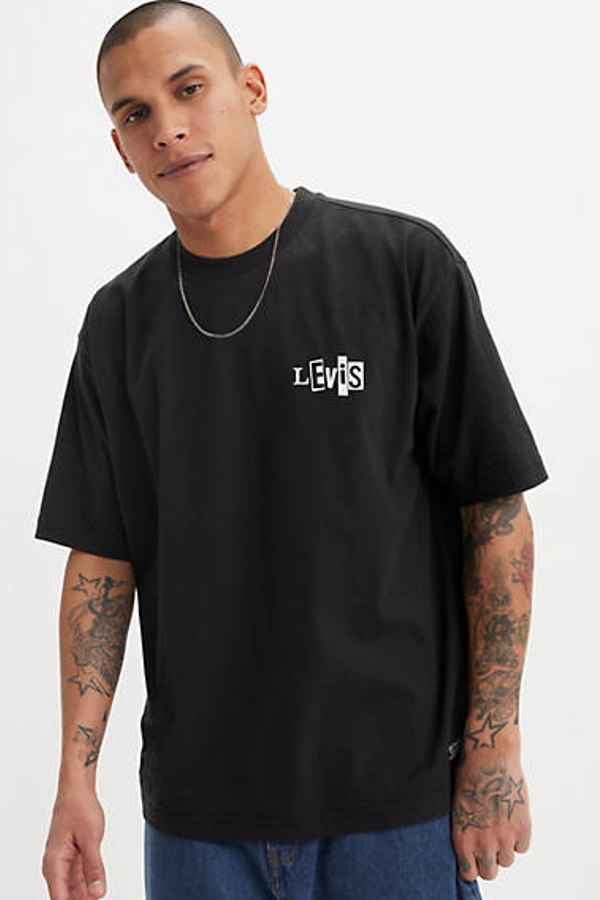 Camiseta gráfica Levi's Skateboarding - Hombre - XXS - Negro / Black
