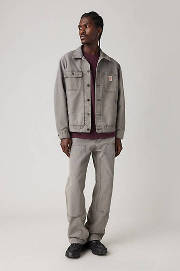 Pantalones 568 Loose Straight Double Knee Carpenter - Hombre - 30X34 - Gris / Castlerock Dbl Knee