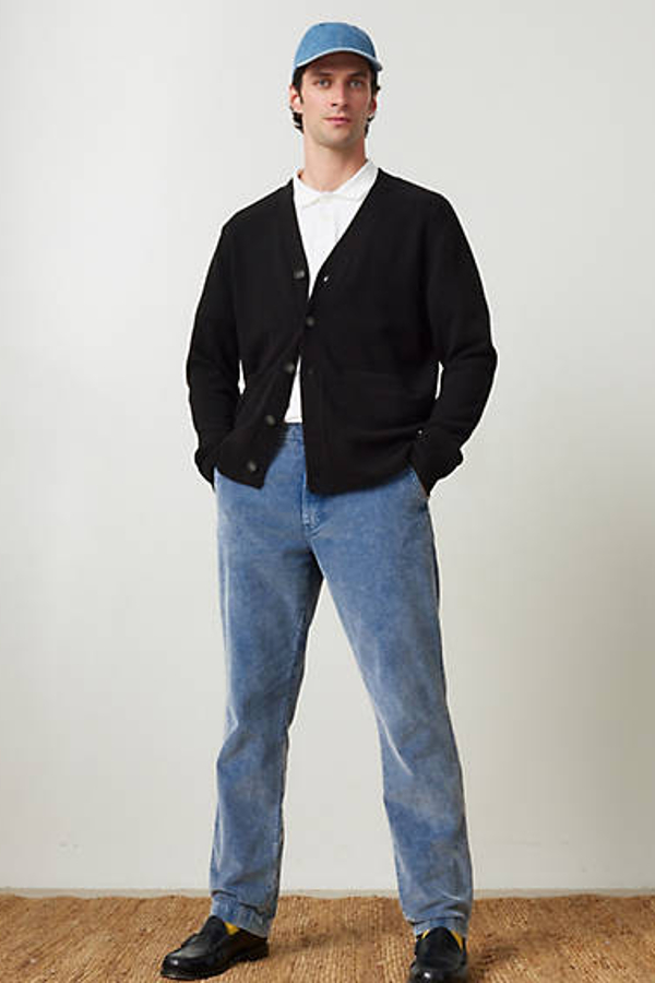 Pantalones de pana XX Chino Authentic Relaxed - Hombre - 28X32 - Azul / Blue Spring Cord