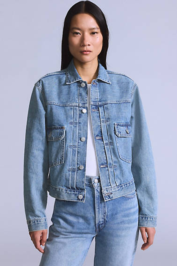 Chaqueta Trucker Type II Vintage Clothing - Mujer - L - Azul / Mij Pivot Trucker