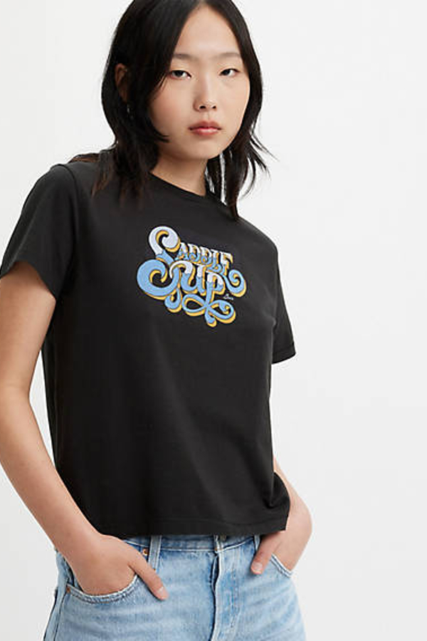Camiseta Graphic Classic - Mujer - S - Negro / Saddle Up Duotone Pirate Black