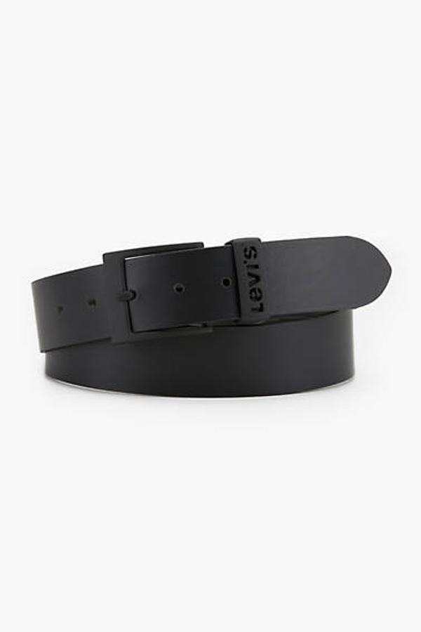 Cinturón con hebilla metálica Ashland - Hombre - 75 - Negro / Regular Black