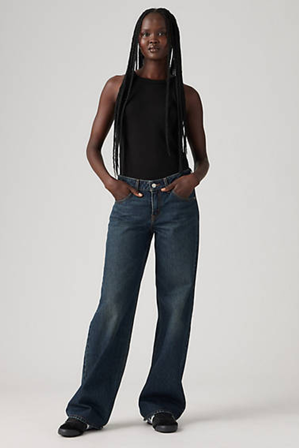 Vaqueros Loose bajos - Mujer - 34X32 - Azul / Tomorrow Morning