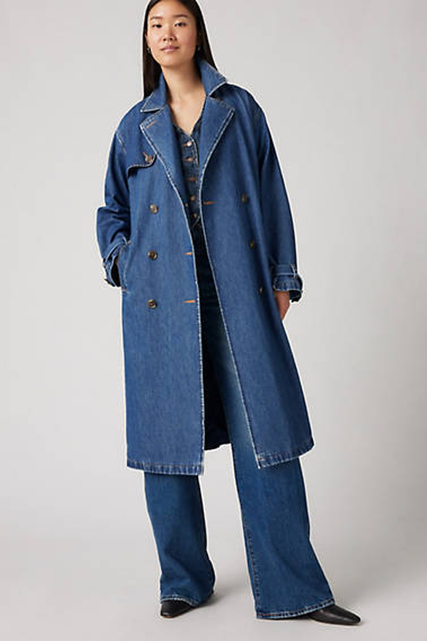 Gabardina Spade Lightweight - Mujer - M - Azul / Let'S Get Lost Again