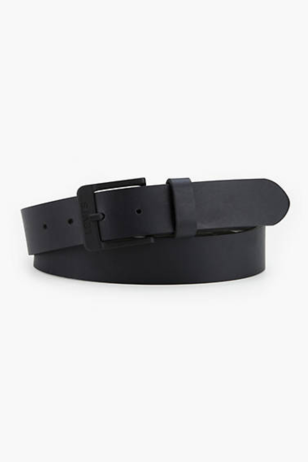 Cinturón Free con hebilla metálica - Hombre - 100 - Negro / Stonewashed Black