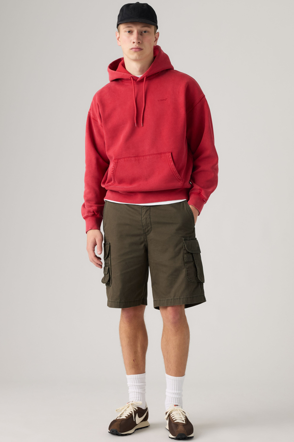 Fishing Cargo Shorts - Men - 29 - Brown / Komodo Green Canvas