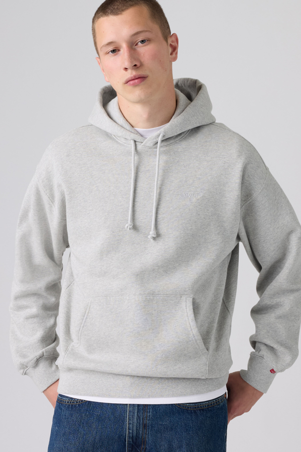 Authentic Pullover Hoodie - Hombre - 2XL - Grey / Light Gray Heather