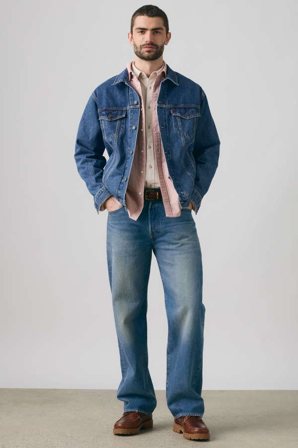 Vaqueros Loose 501 - Hombre - 28X32 - Lavado medio / Wild Raptor
