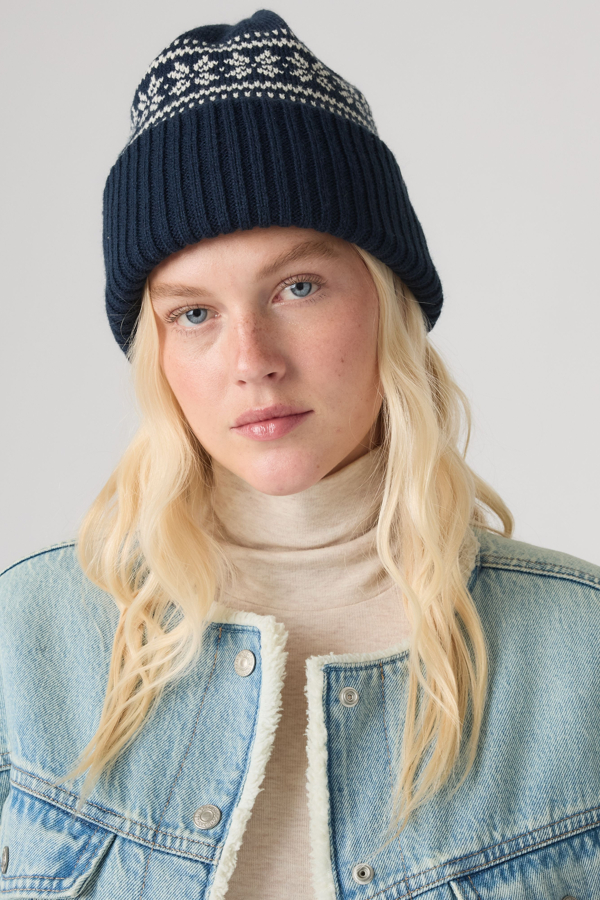 Nordic Beanie - Mujer - One Size - Azul / Navy