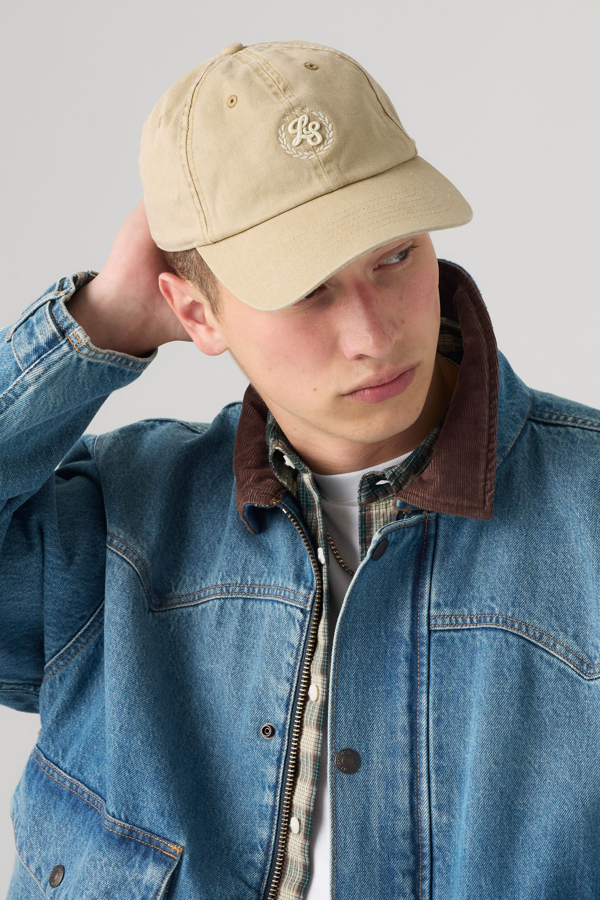 Varsity Baseball Cap - Mujer - One Size - Beige / Light Design