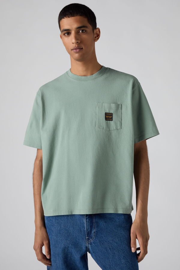 Workwear Pocket Tee - Hombre - XS - Green / Chinois Green