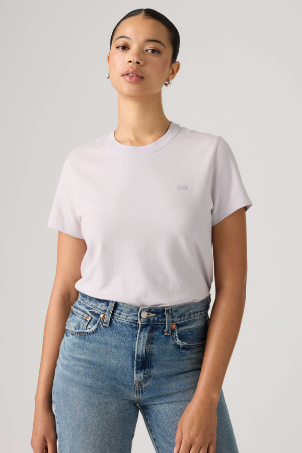 Favorite Cotton Tee - Hombre - L - Blue / Lavender Blue