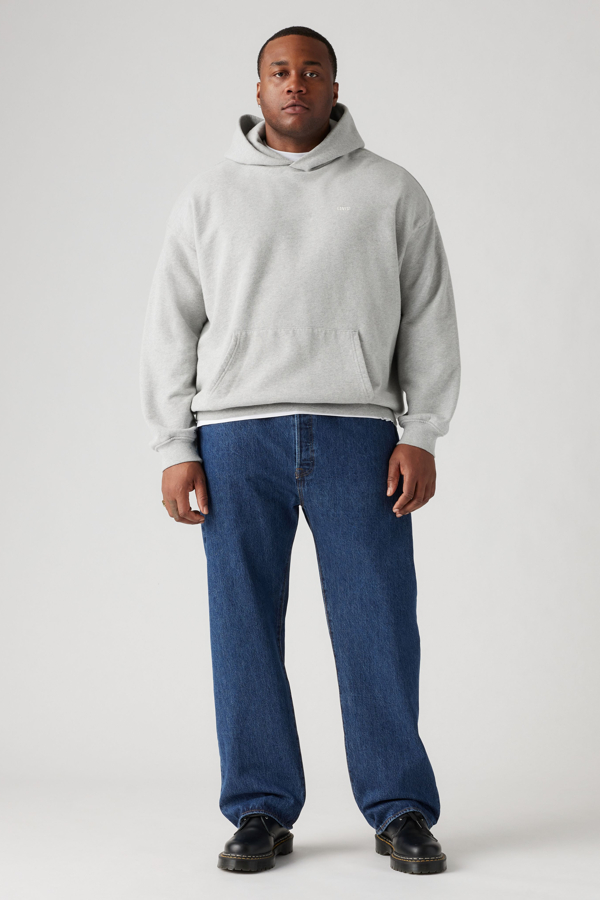 501 Levi's Original (Big & Tall) - Hombre - 36X38 - Lavado oscuro / Dark Stonewash