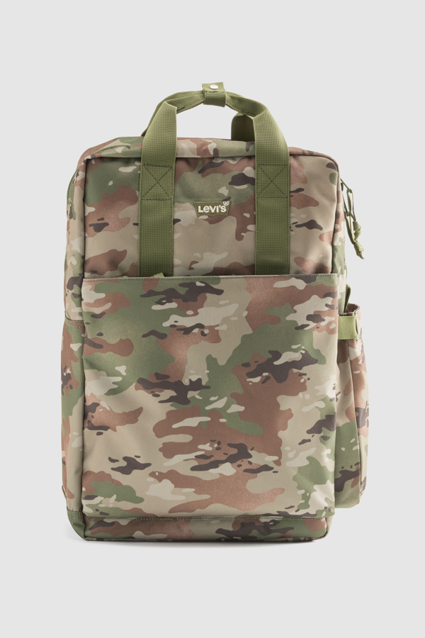 Mochila L Pack grande Levi's - Mujer - One Size - Verde / Ombre Camo Olivine