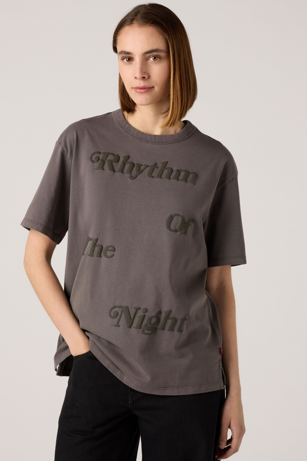 Camiseta Graphic Tabor - Mujer - L - Negro / Rhythm Of The Night Gd Magnet