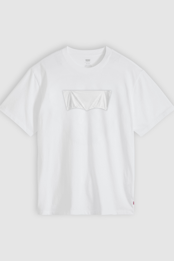 Levi's Nobody's Gonna Know Logo Tee - Hombre - 2XL - Blanco / Bright White