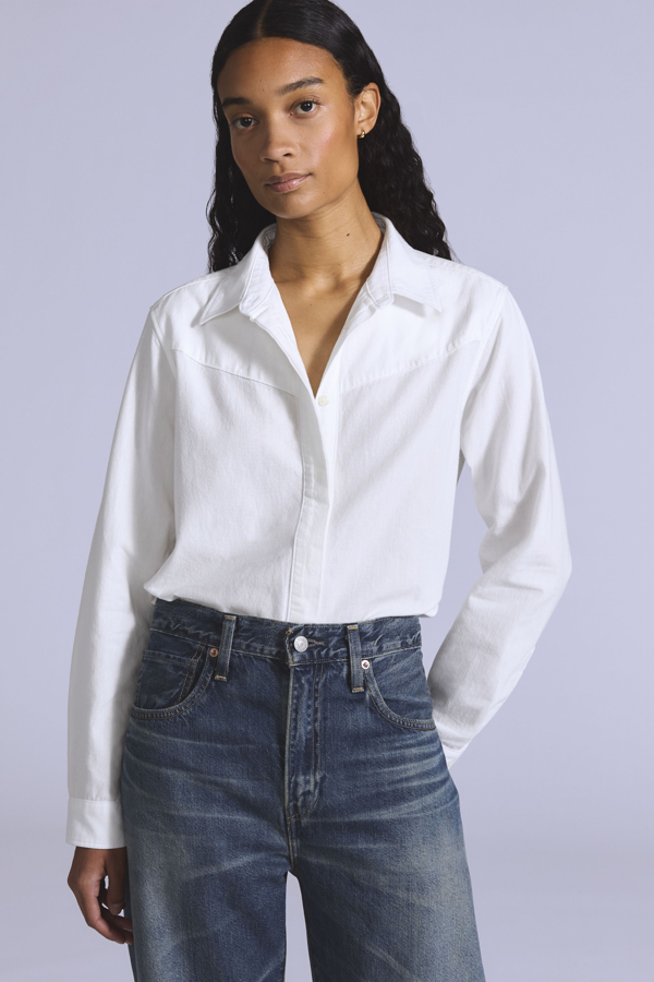 Camisa Club - Mujer - L - Blanco / L Antique White