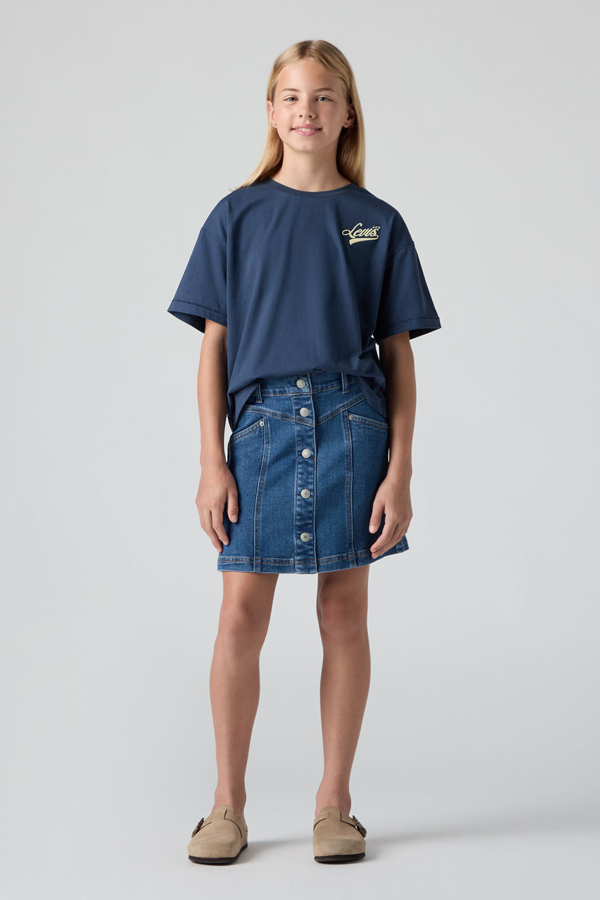 Falda con botones delanteros para adolescentes - Chicas - 10A - Neutral / Rodeo