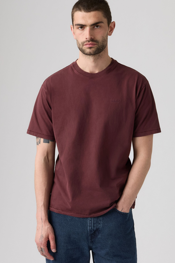 Red Tab Vintage Tee - Men - 2XL - Red / Garment Dye Vineyard Wine