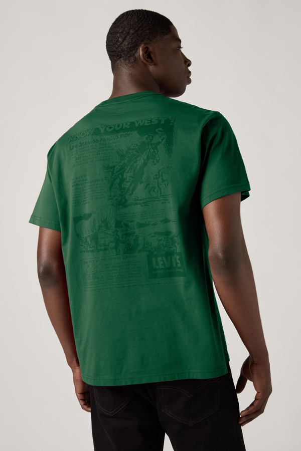 Camiseta de fit holgado - Hombre - 2XL - Verde / Know Your West Eden Body Darker Shade Of Green