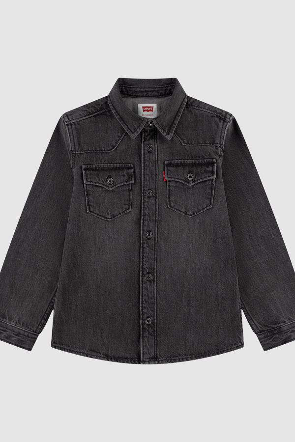 Teenager New Barstow Western Shirt - Boys - 10A - Neutral / Incognito