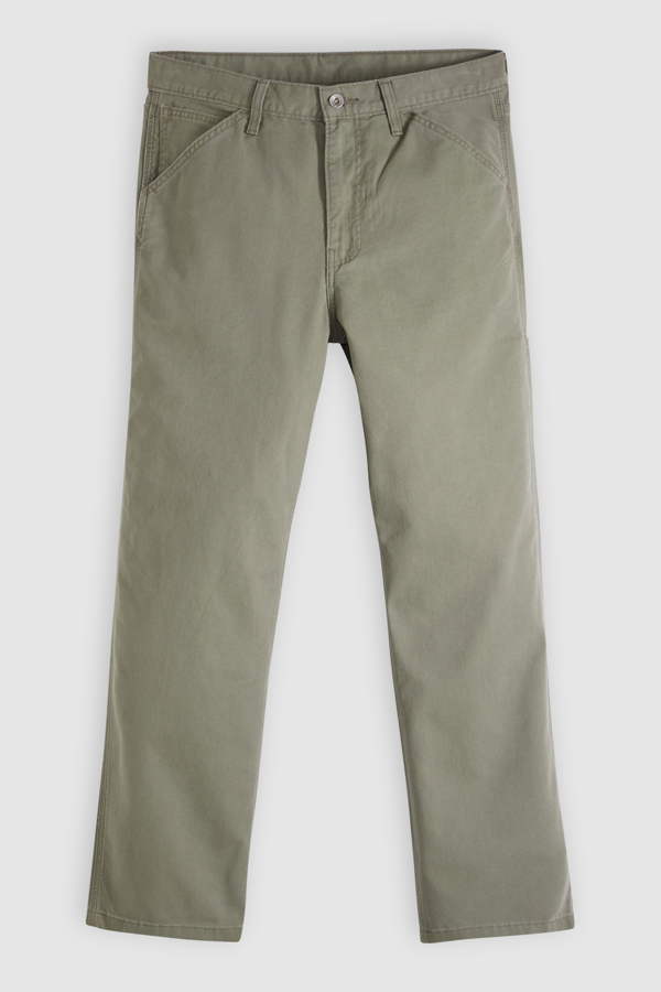 Pantalones holgados rectos 568 Carpenter - Hombre - 28X32 - Verde / Dried Oregano Lightweight Canvas