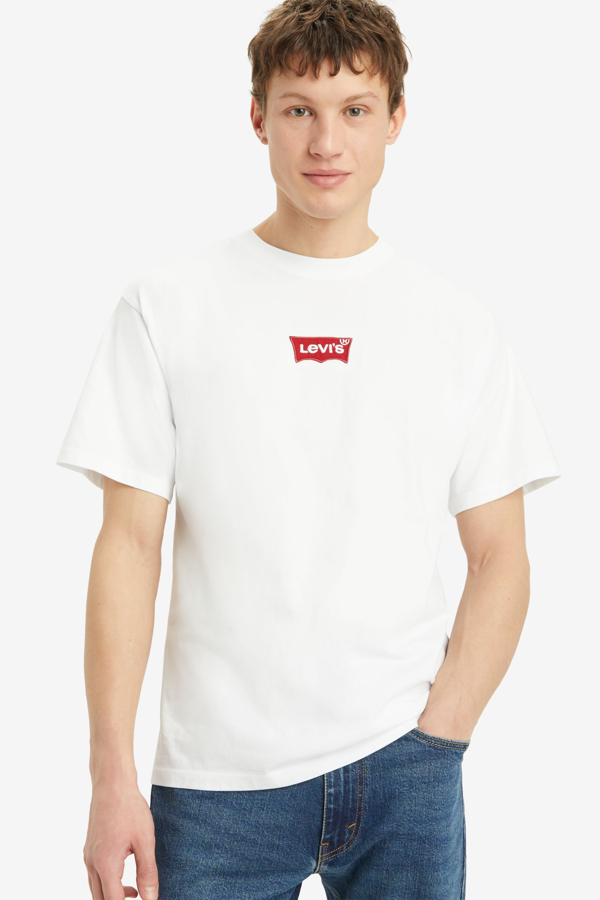 Camiseta Graphic Vintage Fit - Hombre - L - Blanco / White+