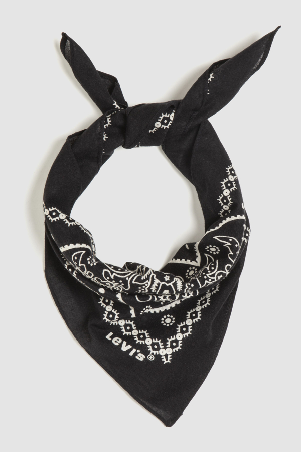 Bandana de cachemira - Mujer - One Size - Negro / Black