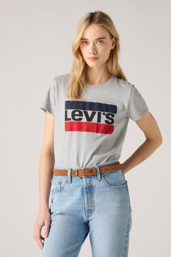 Camiseta Perfect - Mujer - S - Gris / Heather Grey