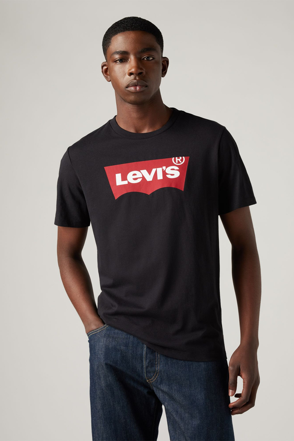 Camiseta estándar Housemark - Hombre - 2XL - Negro / Black