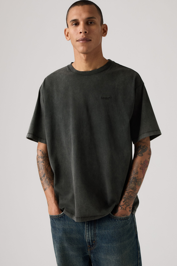 Camiseta vintage Red Tab - Hombre - M - Negro / Weathered Finish Jet Black