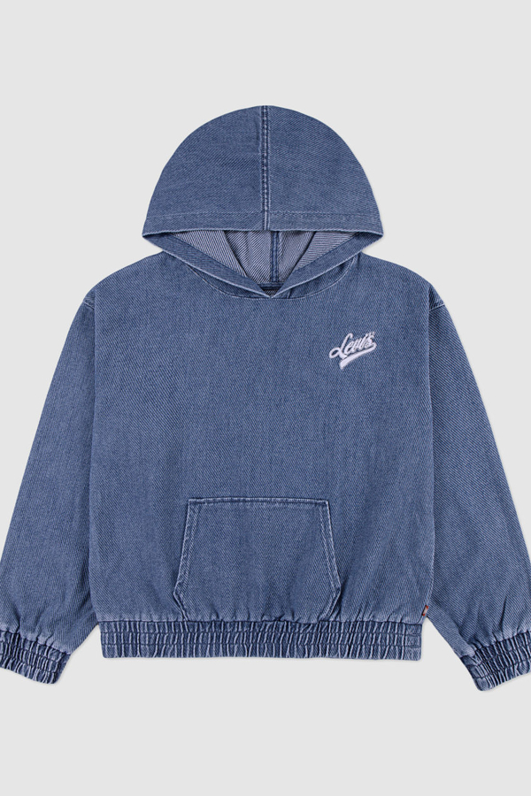 Sudadera con capucha en denim para adolescentes - Chicas - 14A - Neutral / Dance Around