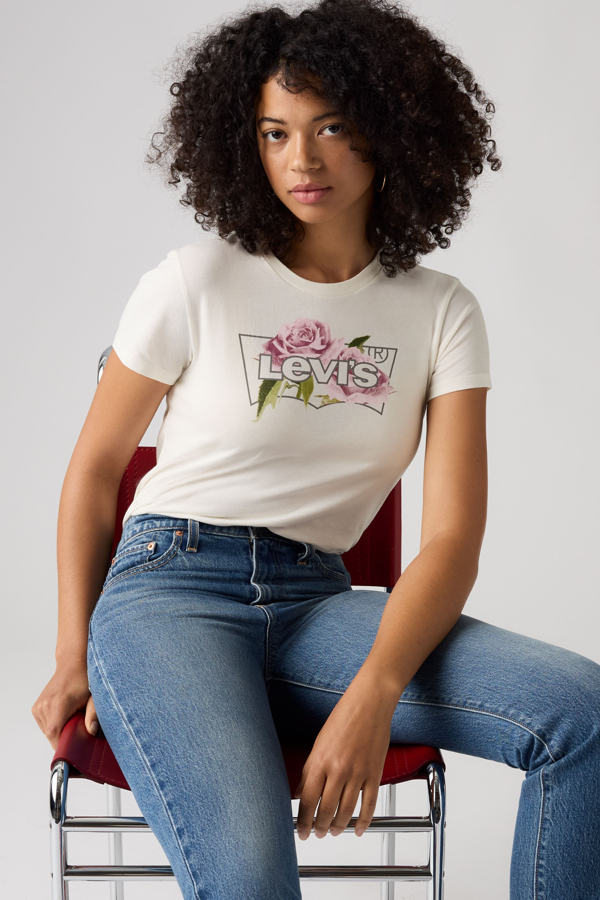 Perfect Tee - Mujer - L - Blanco / Melting Rose Bw Egret