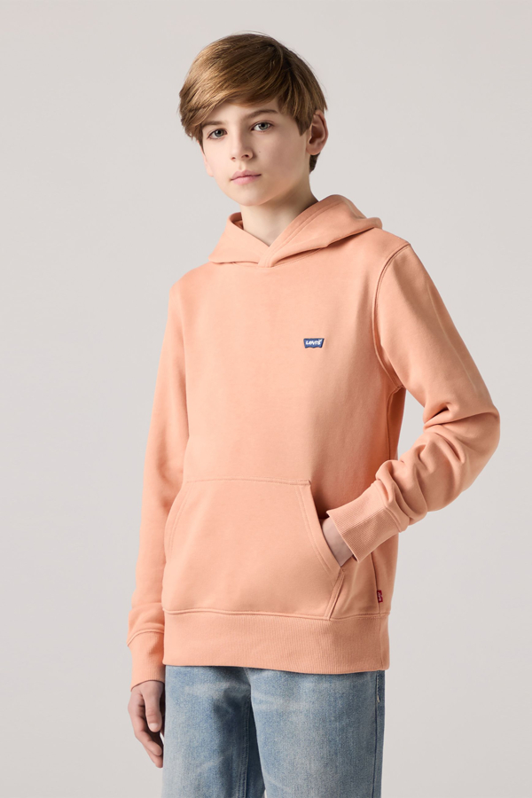 Teenager Mini Batwing Pullover Hoodie - Chicos - 10A - Naranja / Peach Bloom