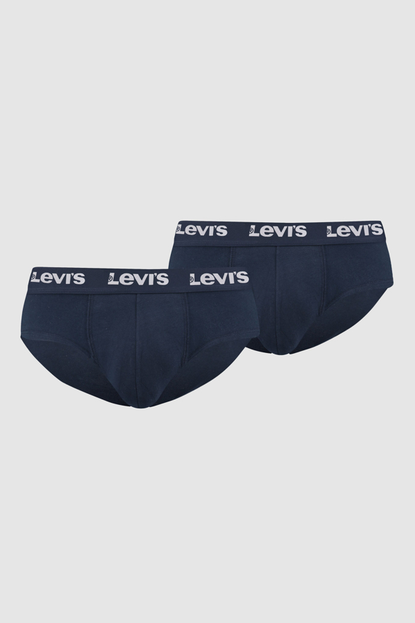 Levi's Repeat Logo Brief 2 pack - Hombre - S - Azul / Navy