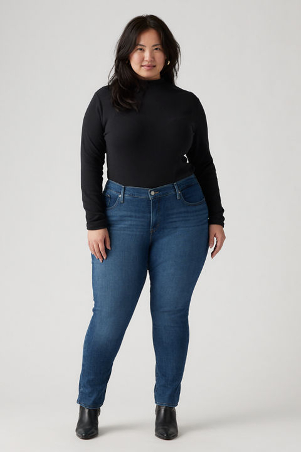 Vaqueros Skinny 311 moldeadores (tallas grandes) - Mujer - 16M - Azul / Lapis Gallop Plus