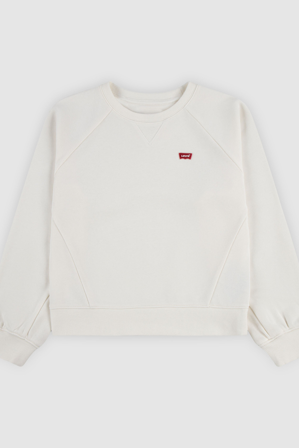 Teenager Meet and Greet Crewneck - Girls - 10A - White / Levi'S Egret