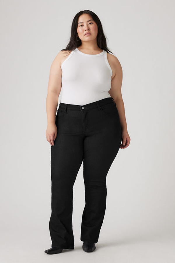 Vaqueros moldeadores Bootcut 315 - Mujer - 18L - Negro / Soft Black