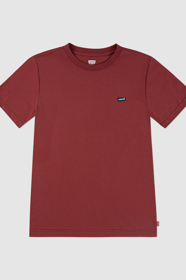 Camiseta Batwing Chest Hit infantil - Chicos - 4A - Rojo / Red Pear