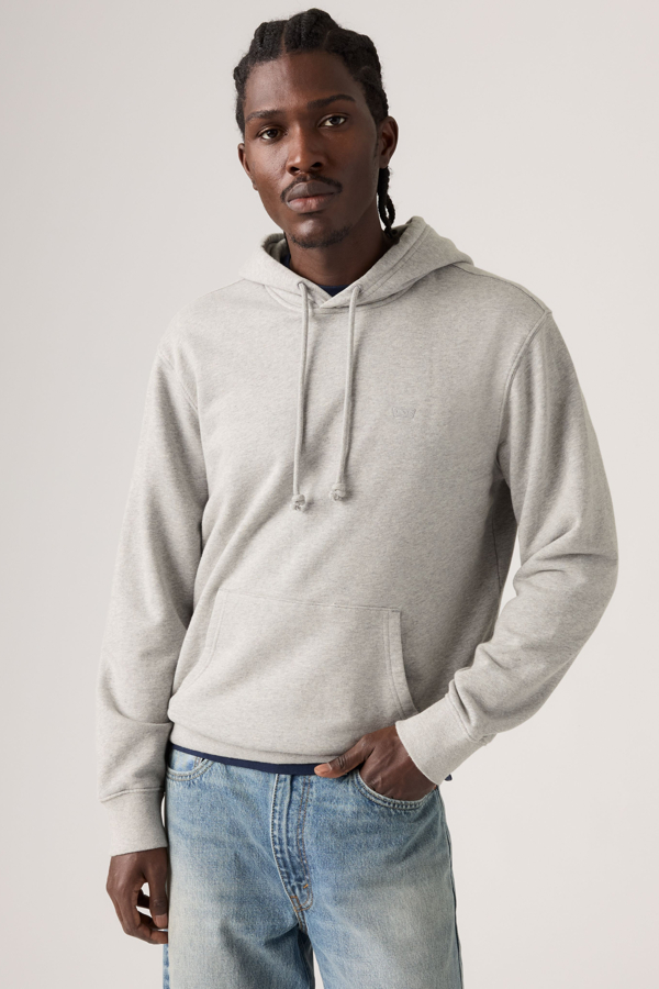 New Original Housemark Hoodie - Hombre - 2XL - Grey / Medium Vintage Heather Grey