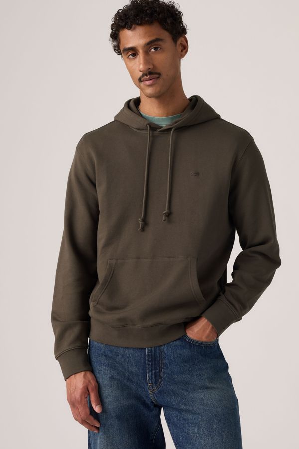 New Original Housemark Hoodie - Hombre - L - Brown / Coffee